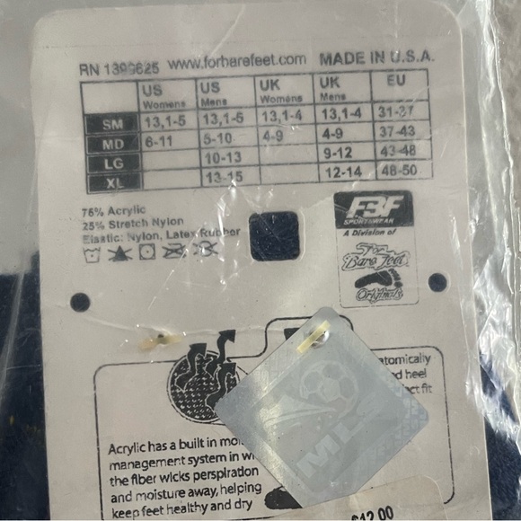 NWT - LA Galaxy Rugby Socks - Large - Picture 2 of 2